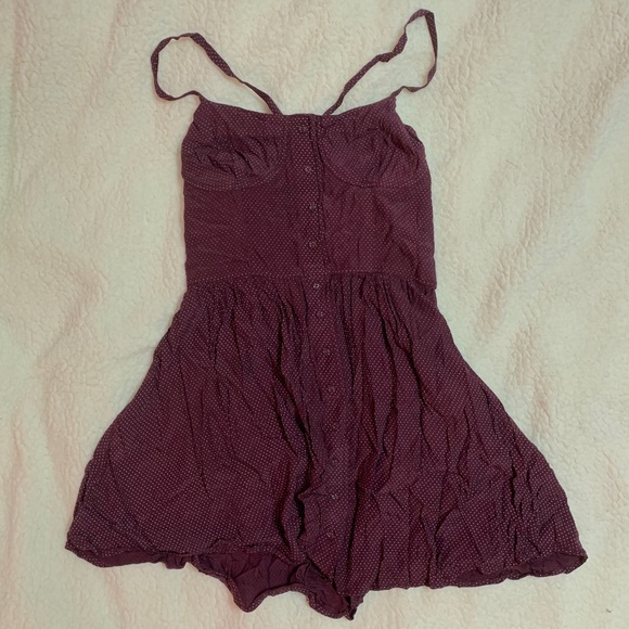 POKA DOT MINI DRESS